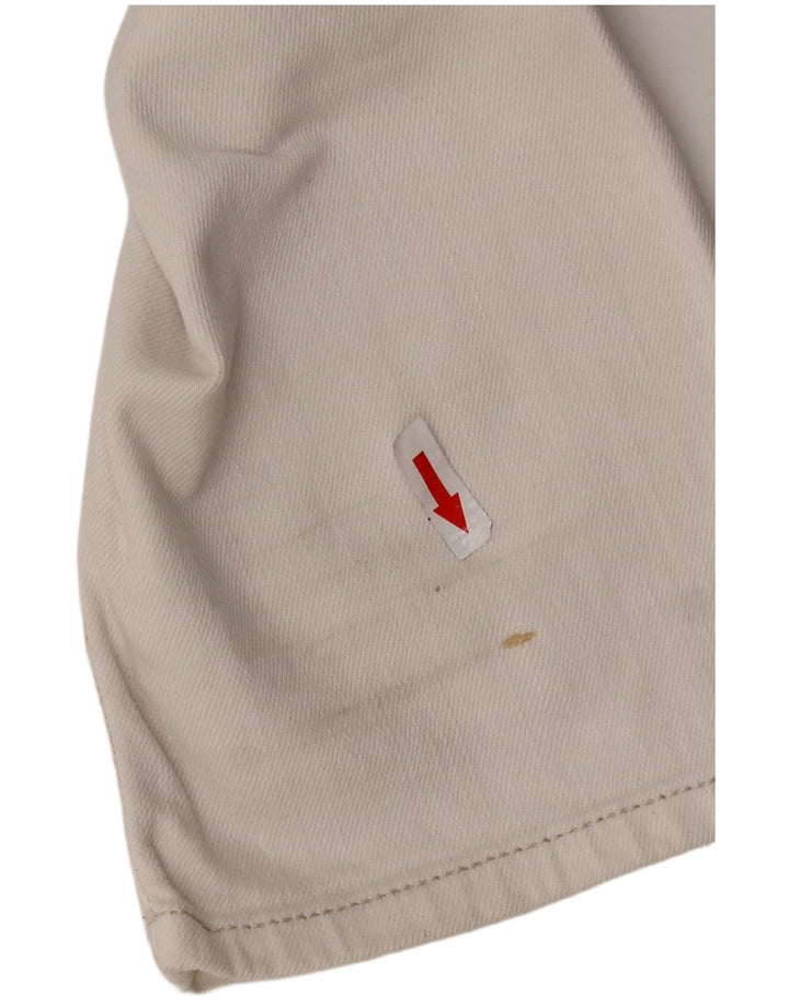 DIESEL Blugi drepti Liv Slim pentru femei W27 L24 bumbac alb