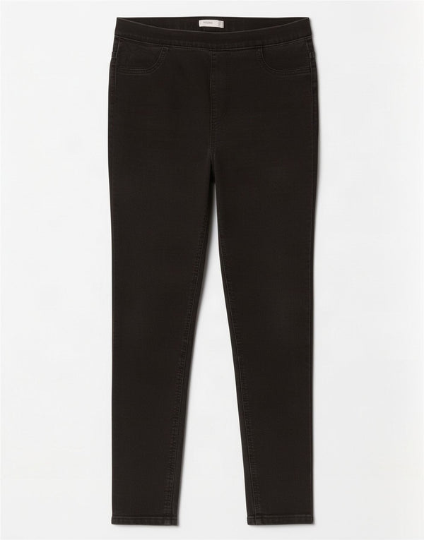 Blugi jegging pentru femei Marks & Spencer UK 12 Medium W32 L28 Bumbac negru