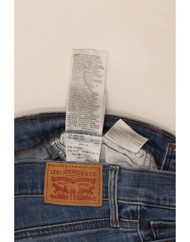 Blugi Bootcut pentru slăbit LEVI'S W26 L32 Bumbac albastru