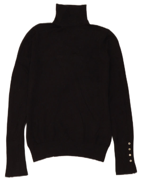 Pulover pentru femei cu gât rulat Zara UK 10 Mic Negru