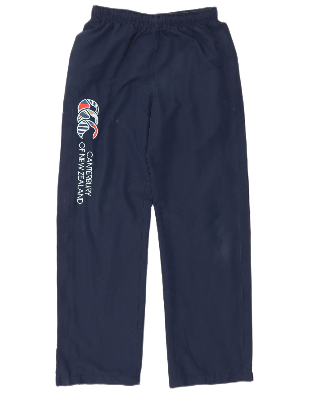 Pantaloni de trening grafic Canterbury pentru bărbați, poliester mediu albastru bleumarin