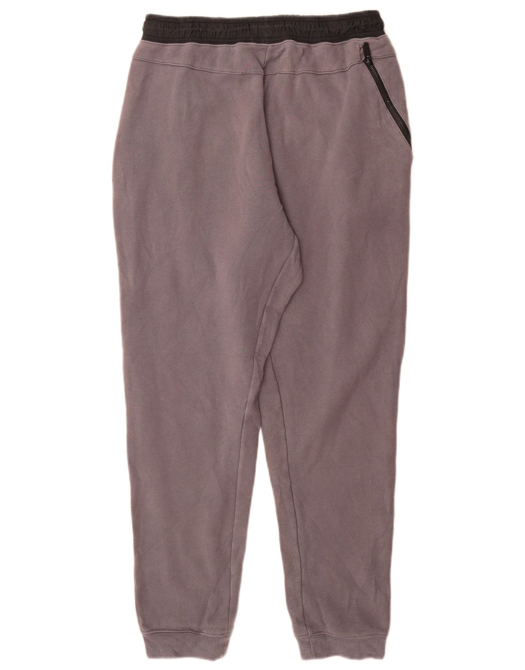 Pantaloni de trening pentru bărbați Nike Pantaloni de jogging, gri mediu, bumbac color bloc