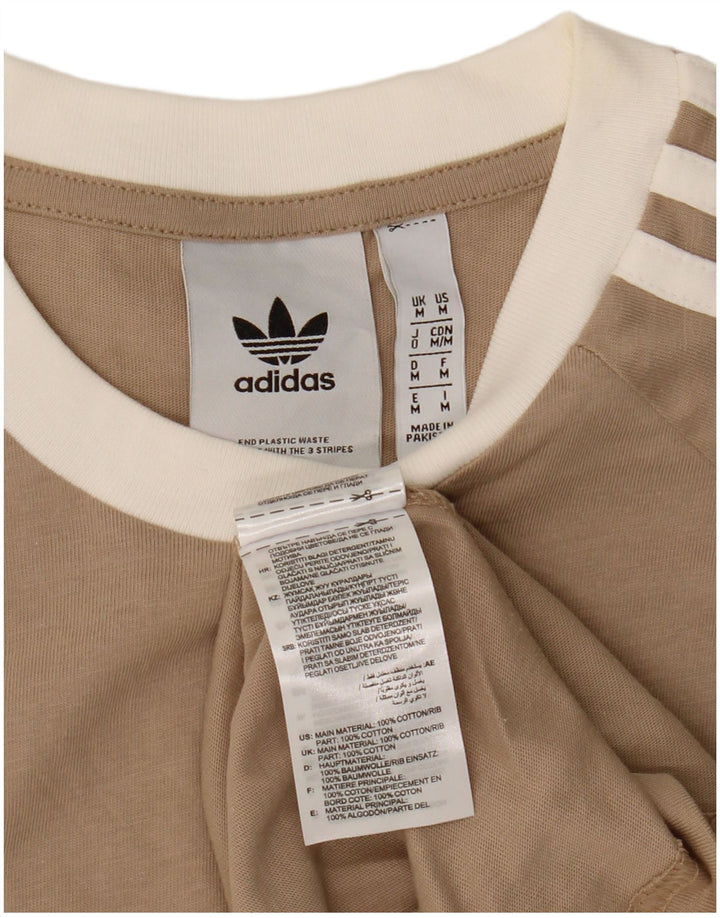 Tricou Bărbați Adidas Top Mediu Bej Bumbac