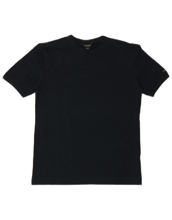 GUESS Tricou pentru femei Top UK 12 Medium Bleumarin Bumbac