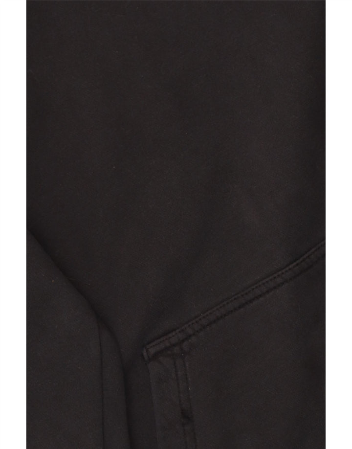 Pulover Nike pentru bărbați, bumbac mediu negru