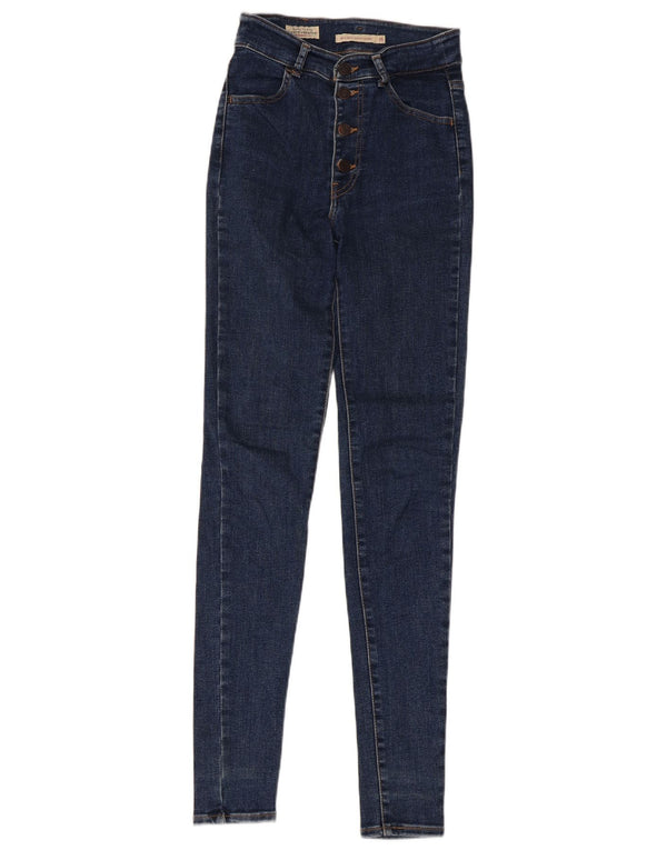 Blugi super skinny pentru femei Mile High Levi's W25 L31 albastru