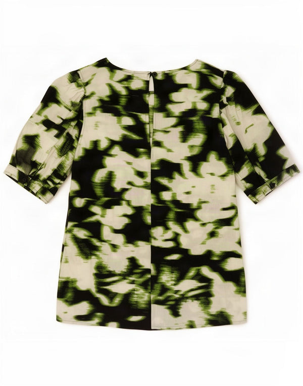 Marks & Spencer Bluză Femei Top UK 10 Small Multicolor Floral Viscose