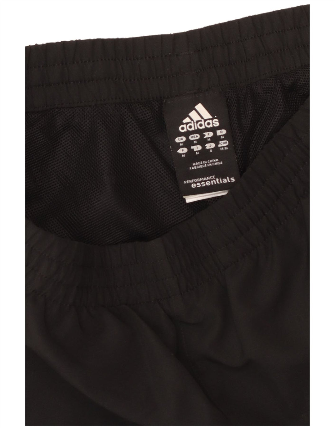 Pantaloni scurți sport Climalite ADIDAS pentru bărbați, poliester mediu negru
