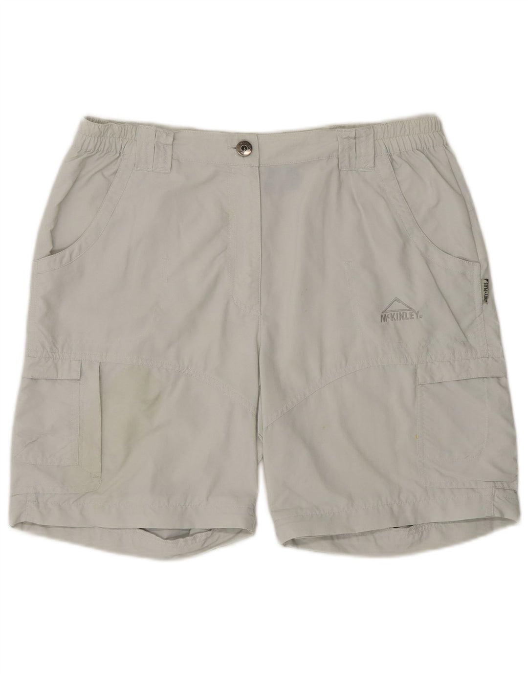Pantaloni scurti cargo pentru femei MC KINLEY UK 16 Large W34 Gri Poliamidă