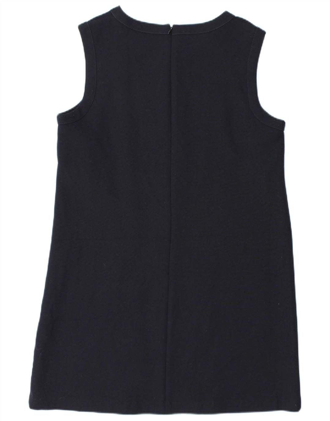 Rochie turnată fără mâneci pentru femei Zara UK 18 XL bleumarin poliester