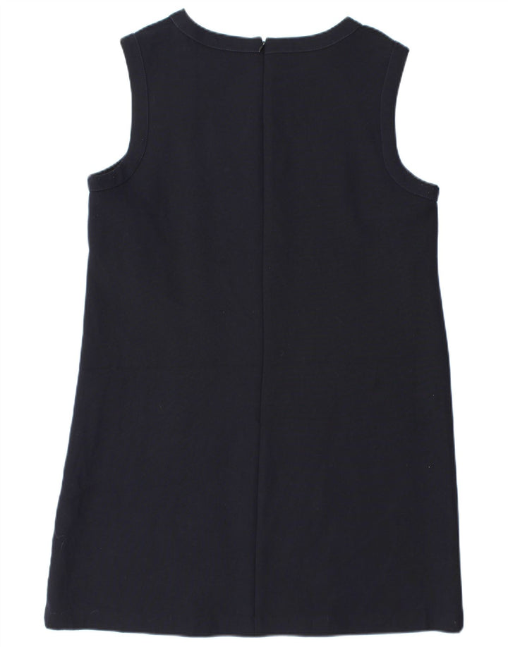 Rochie turnată fără mâneci pentru femei Zara UK 18 XL bleumarin poliester