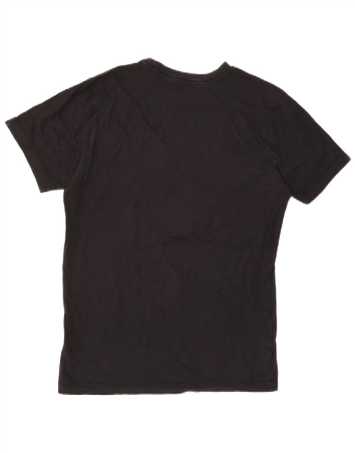 Tricou grafic Nike pentru bărbați Top mic, negru, bumbac