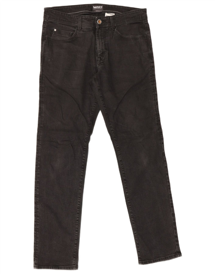 Blugi slim pentru bărbați Timberland W32 L32 bumbac negru
