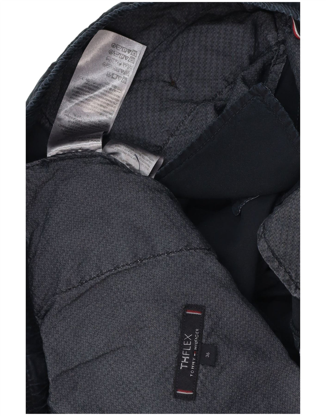 TOMMY HILFIGER Pantaloni scurți chino pentru bărbați W36, mari, bleumarin, bumbac