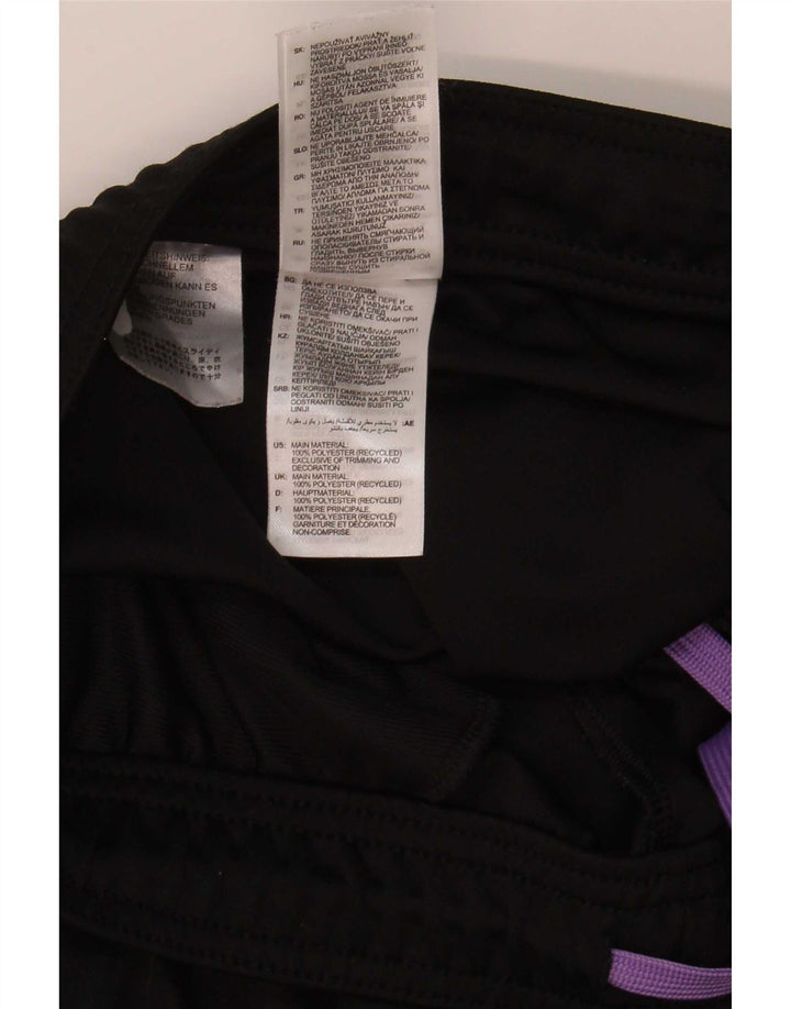 Pantaloni de trening Adidas pentru femei UK 12/14 Poliester mediu negru