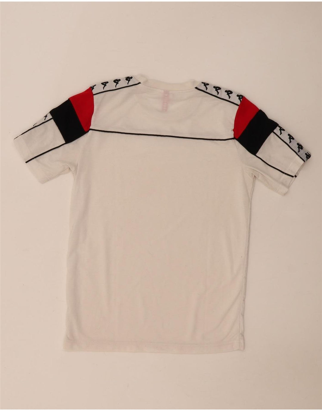 Tricou grafic pentru bărbați Kappa Top Medium White Colorblock