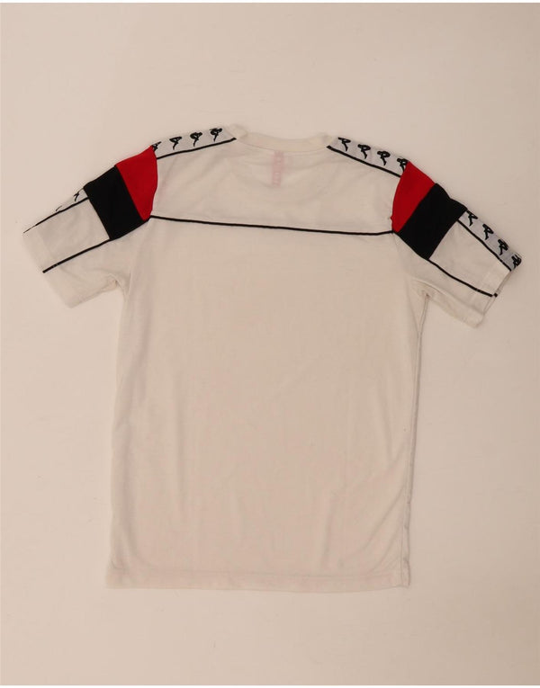 Tricou grafic pentru bărbați Kappa Top Medium White Colorblock