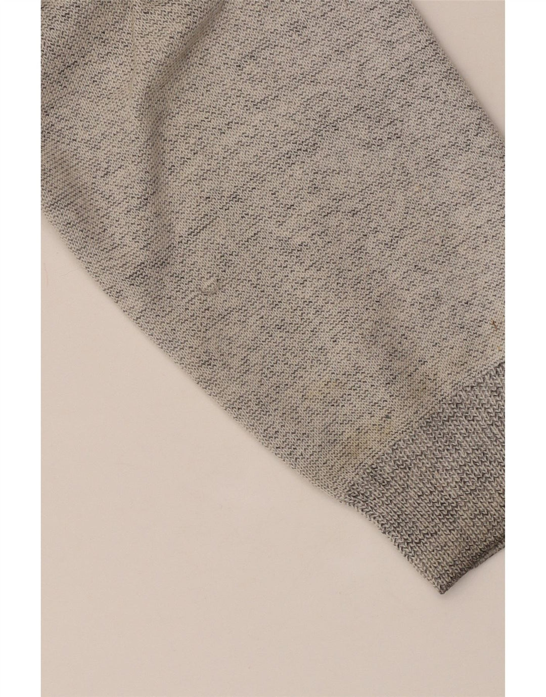 Pulover Superdry pentru bărbați, cu fermoar, cu gât, 2XL, bumbac cu pete gri