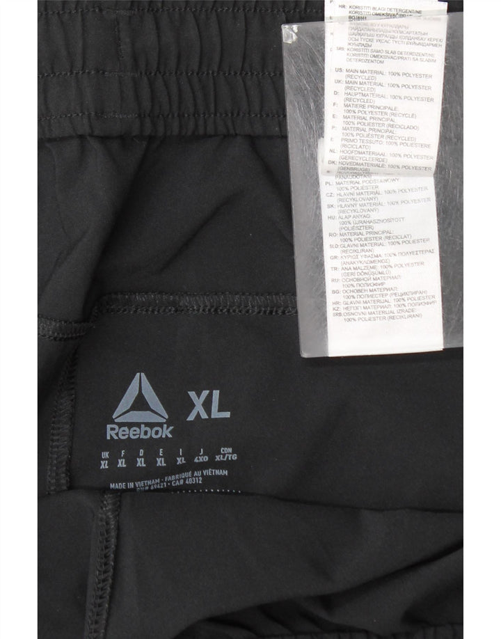 Pantaloni scurți sport pentru bărbați Reebok XL poliester negru