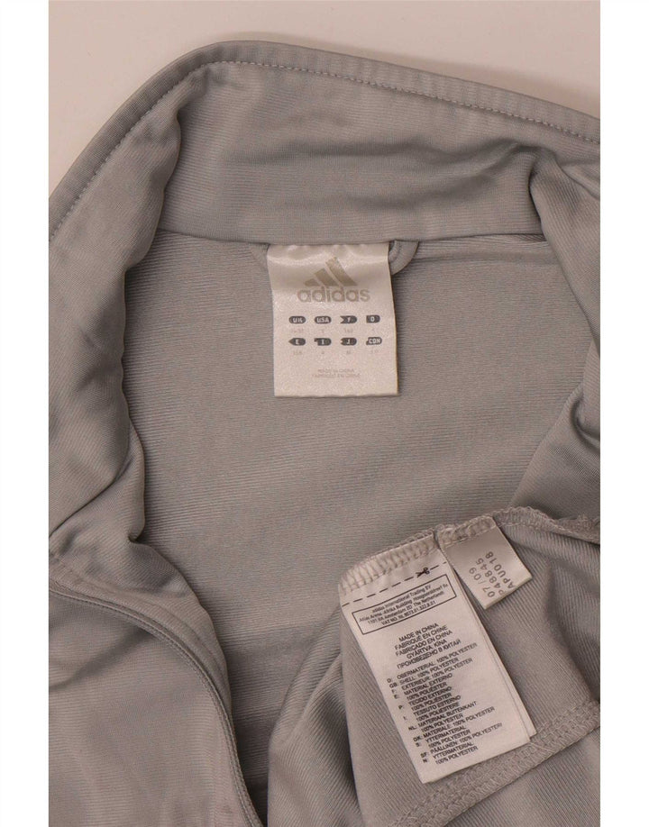 Jachetă de trening Adidas pentru bărbați Marea Britanie 36/38, Gri mic, poliester color bloc