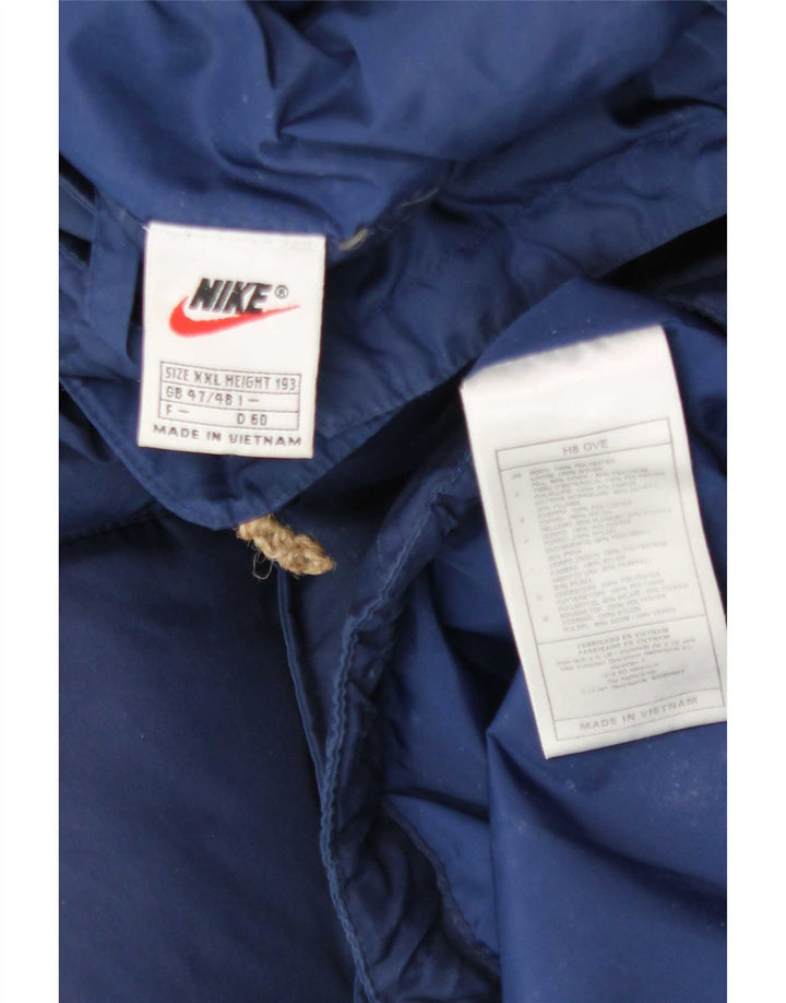 Jachetă căptușită pentru bărbați Nike UK 44 2XL bleumarin Poliester