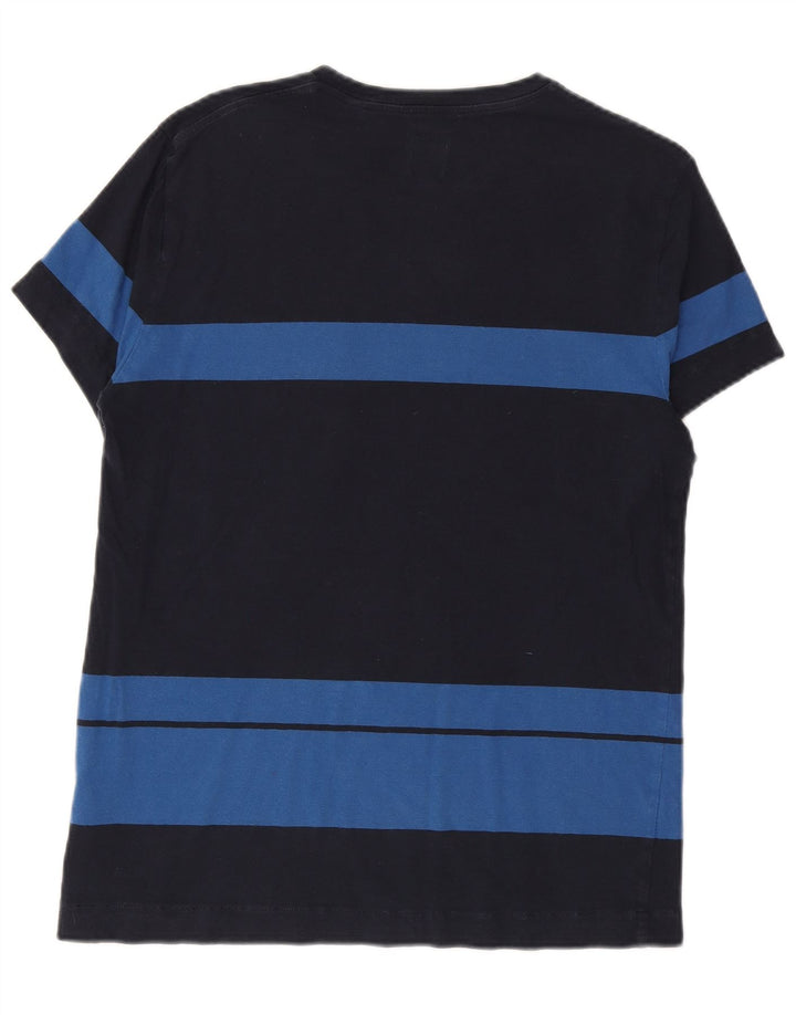 JACK WILLS Tricou pentru bărbați Top mic, bleumarin, bumbac color bloc