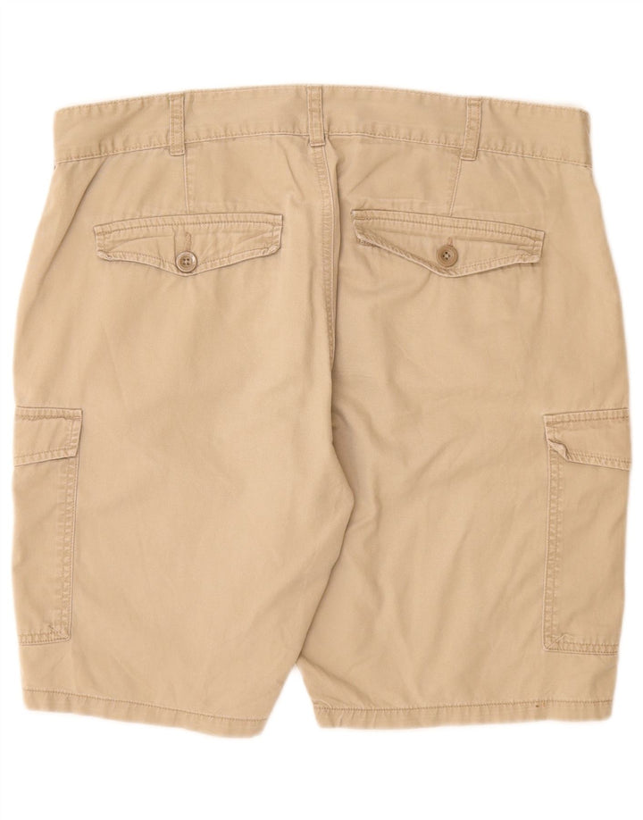 Pantaloni scurți cargo pentru bărbați Mountain Warehouse W36, bumbac mare, bej