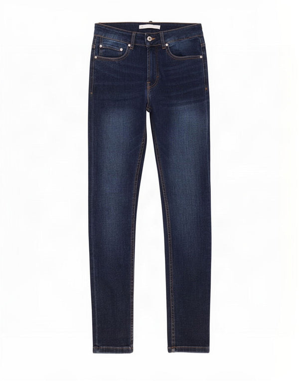 Blugi skinny pentru bărbați Zara EU 36 XS W29 L29 Bumbac bleumarin