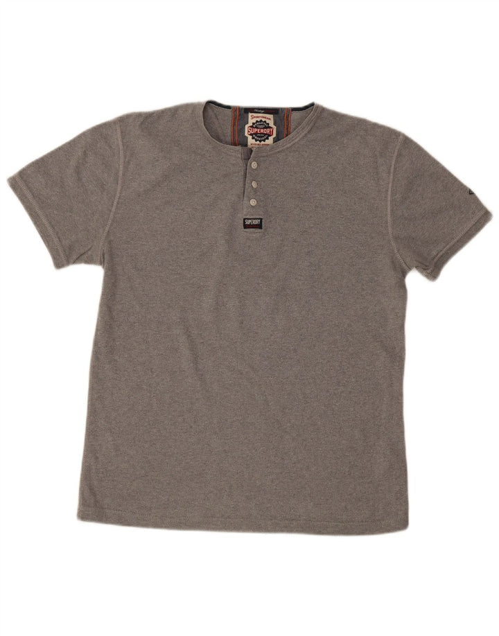 Tricou Superdry pentru bărbați Top mare bumbac gri