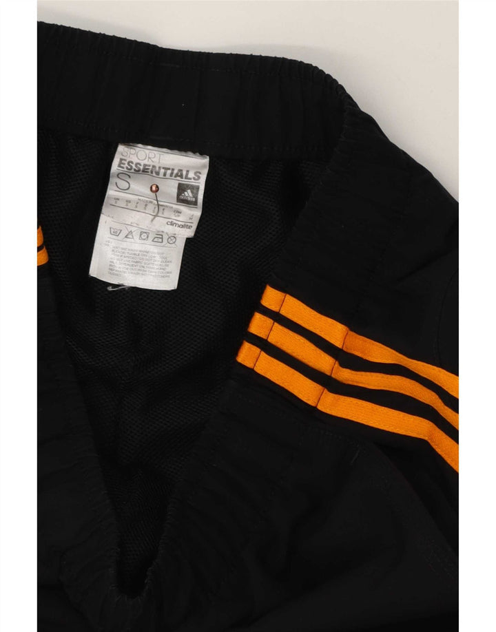 Pantaloni scurți sport adidas Climalite pentru bărbați, poliester negru mic