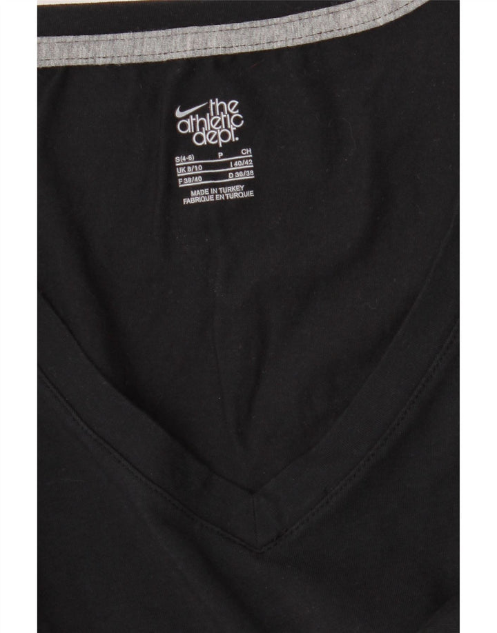 Top pentru femei Nike cu mânecă lungă UK 8/10 Small Negru