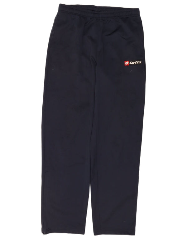 Pantaloni de trening pentru bărbați Lotto UK 38/40 Poliester mediu albastru bleumarin