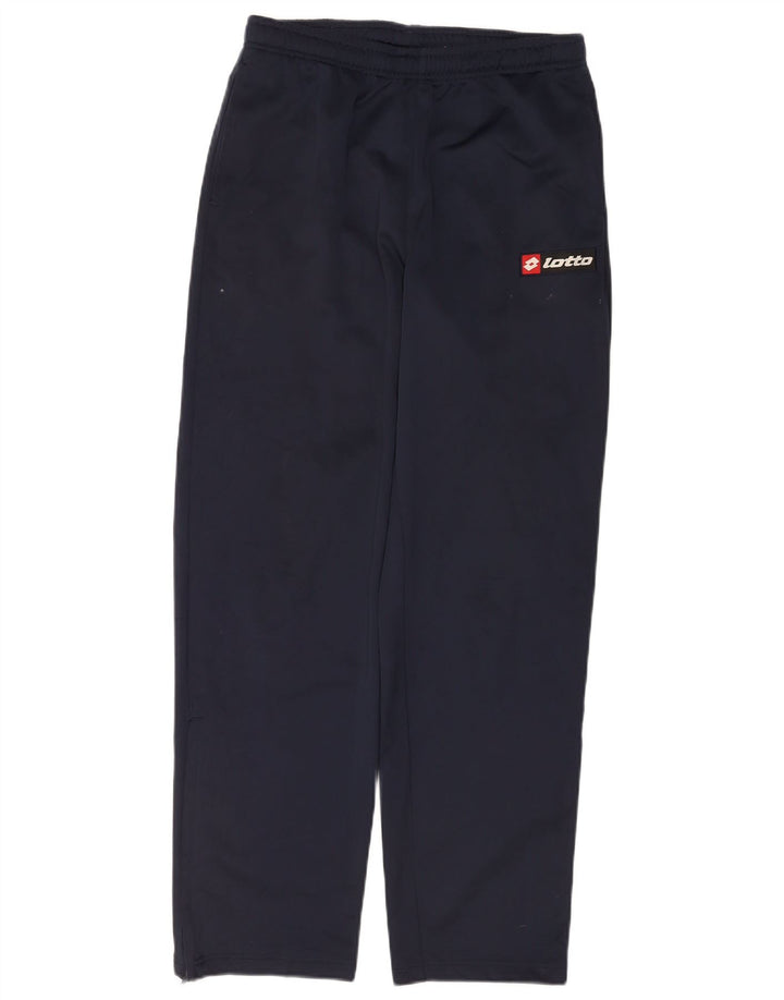 Pantaloni de trening pentru bărbați Lotto UK 38/40 Poliester mediu albastru bleumarin
