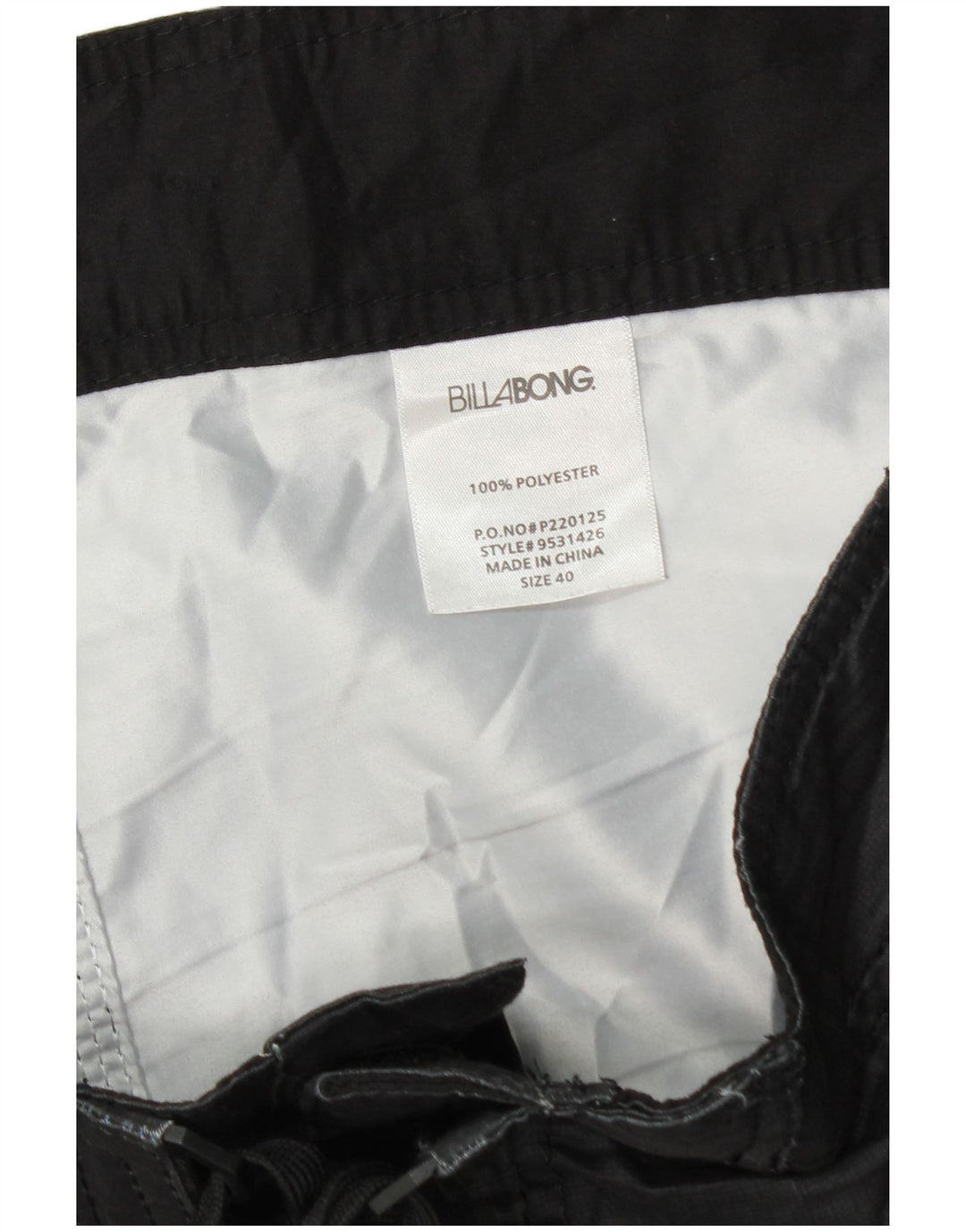Pantaloni scurți de înot pentru bărbați Billabong XL, poliester cu carouri negre