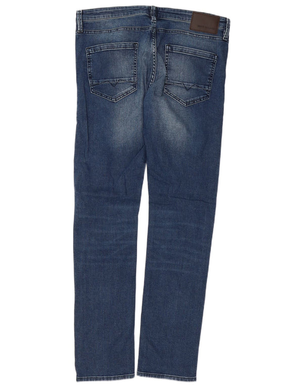 Blugi skinny pentru bărbați Hugo Boss W34 L32 Bumbac albastru