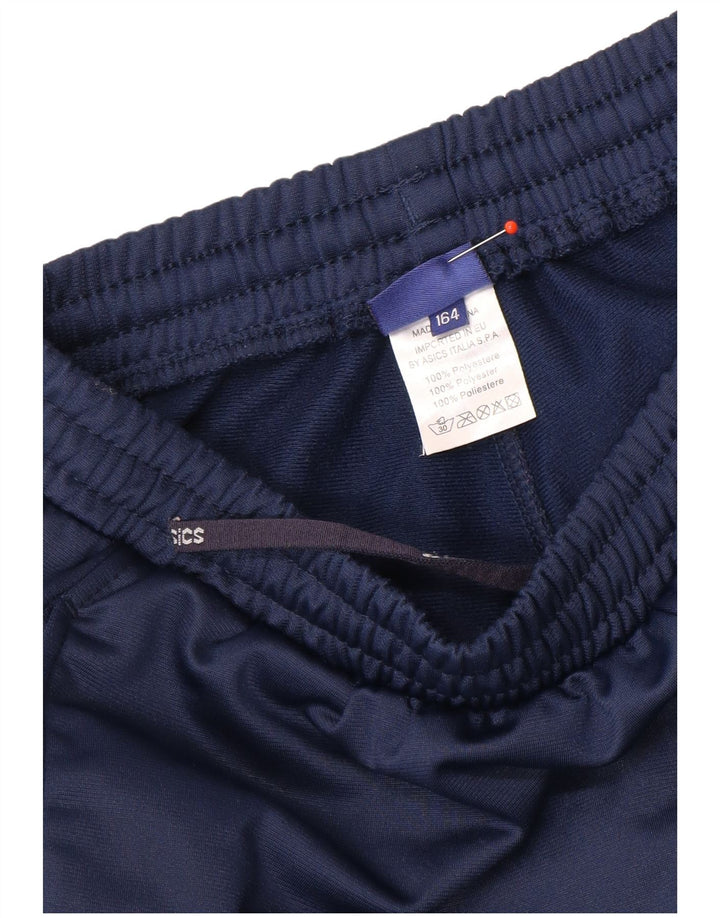 Pantaloni de trening Asics pentru baieti 15-16 ani poliester bleumarin