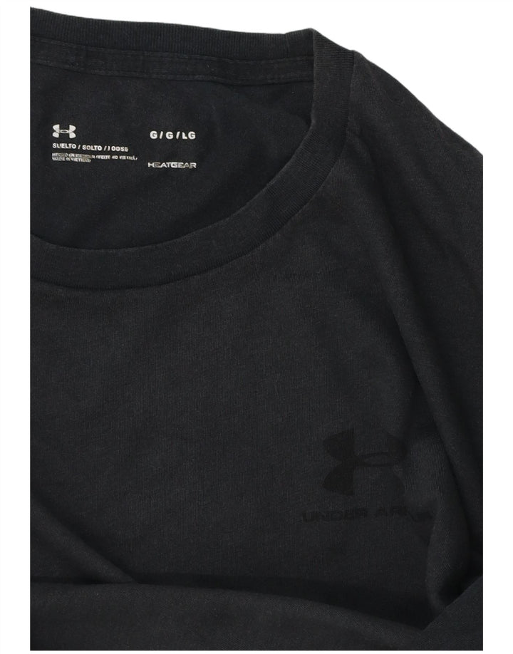 Tricou pentru bărbați UNDER ARMOUR Heat Gear Top mare gri