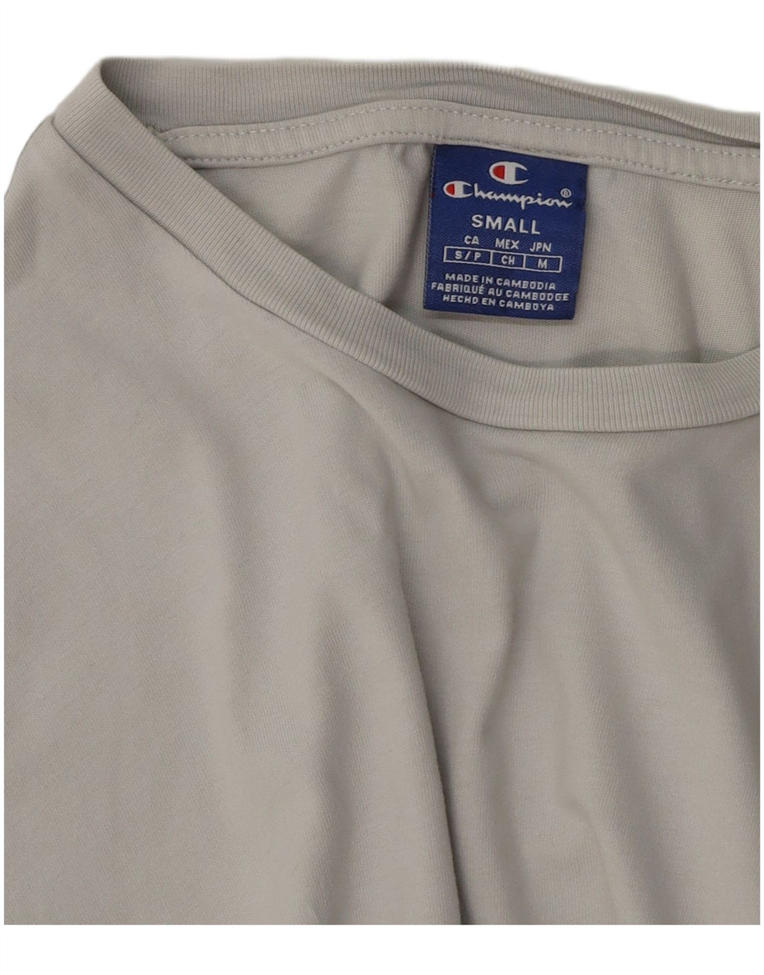 Tricou grafic pentru bărbați CHAMPION Top mic negru colorblock