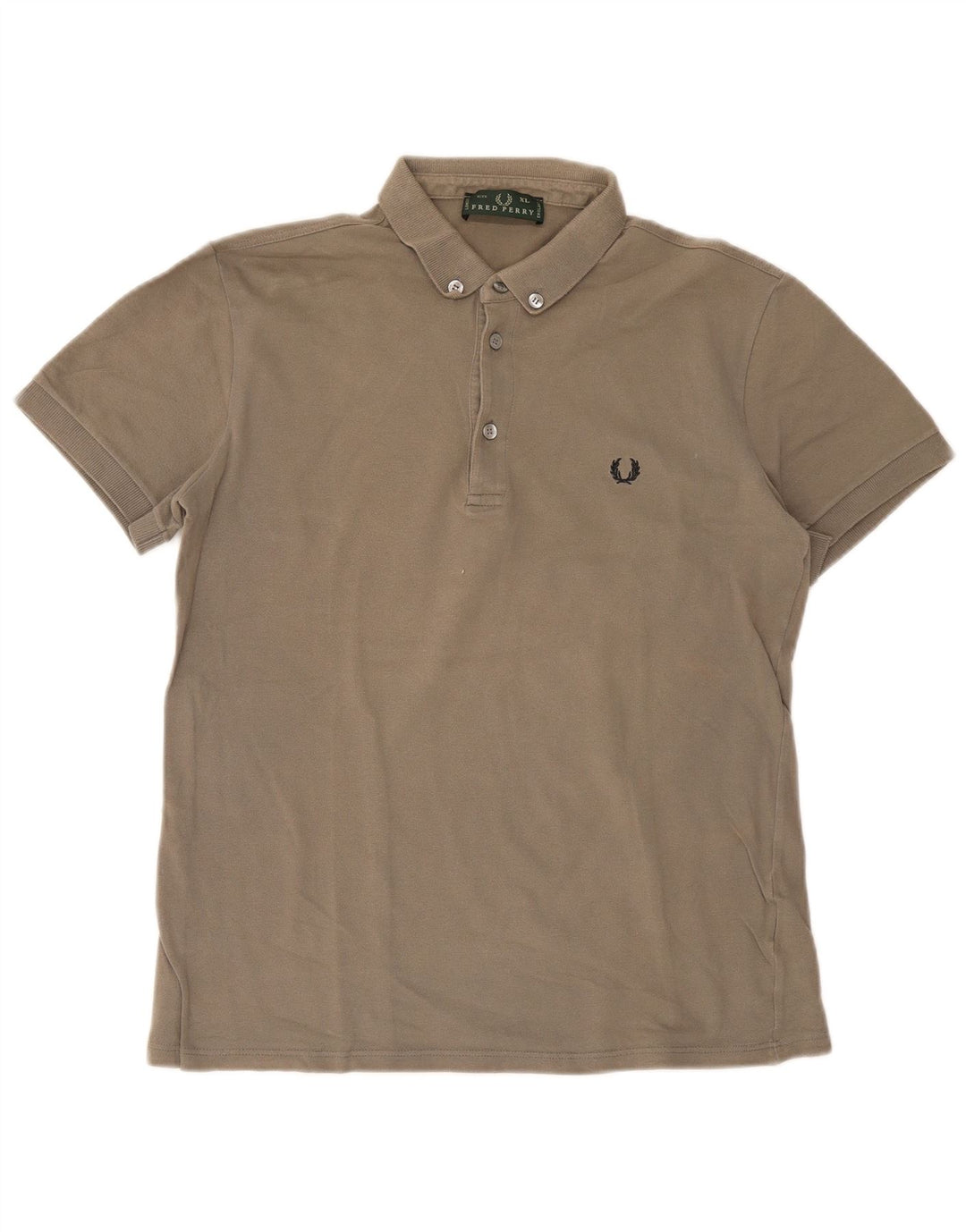 Cămașă polo Fred Perry pentru bărbați XL bumbac gri