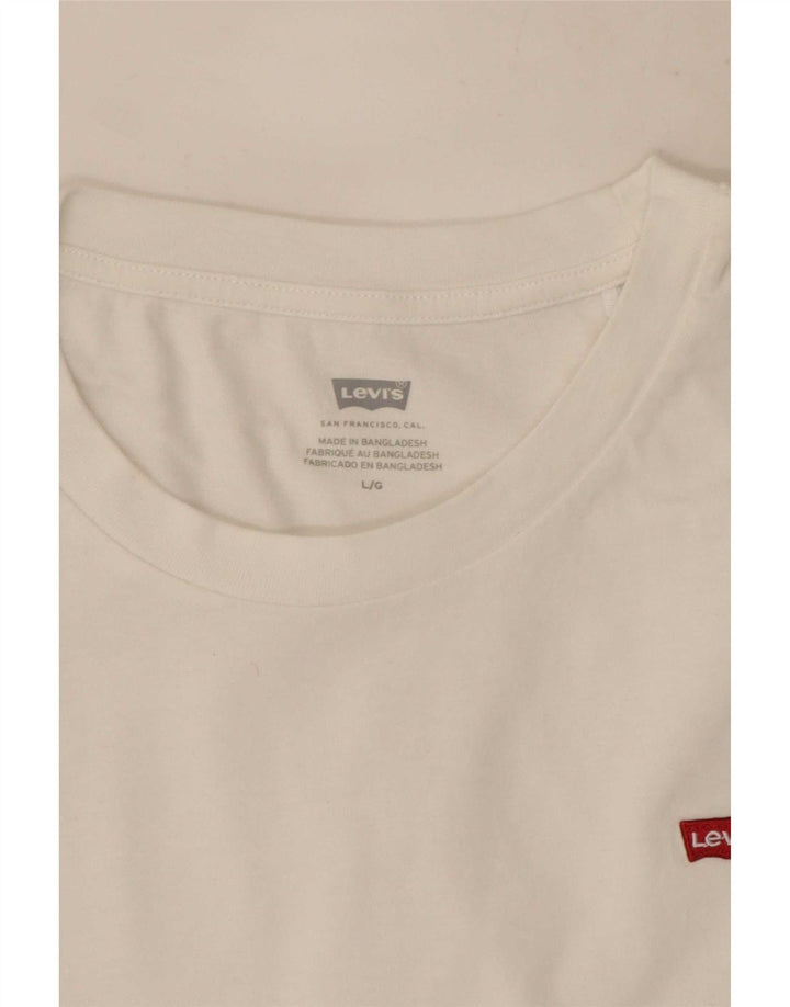 Tricou pentru femei Levi's Top UK 14 Large White