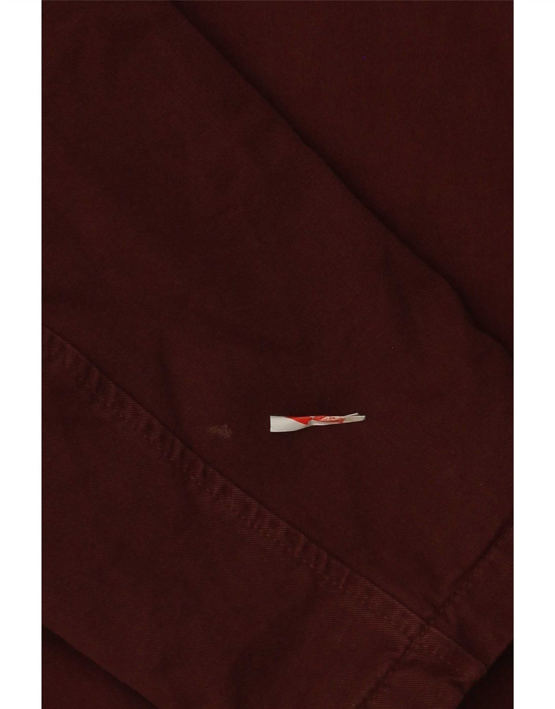 Bomber pentru bărbați Zara UK 40 mare bumbac burgundă