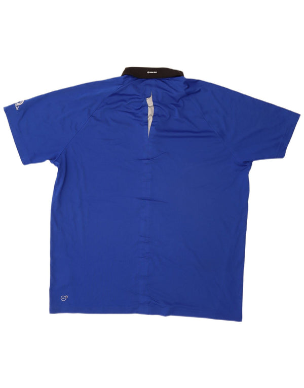 Tricou polo PUMA pentru bărbați 3XL, poliester albastru