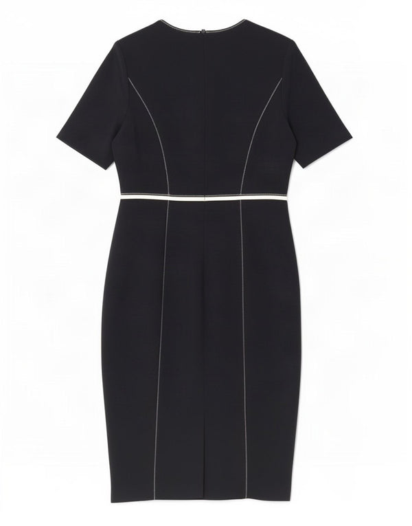 Rochie teacă pentru femei Marks & Spencer UK 14 mare, viscoză bleumarin