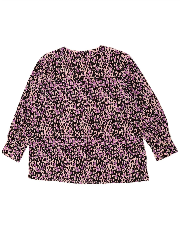 MARKS & SPENCER Bluză de damă Top UK 18 XL Multicolor Animal Print