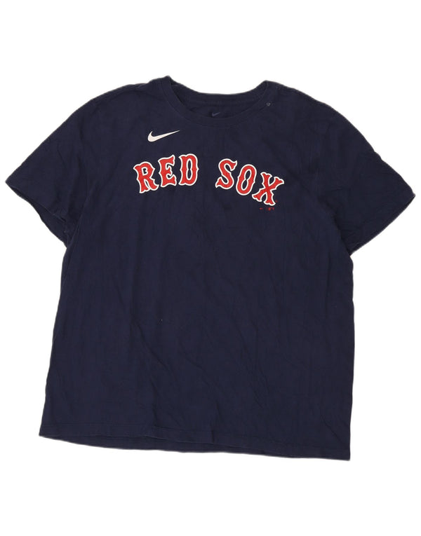 Tricou grafic Nike Red Sox pentru bărbați Top XL bleumarin