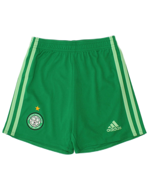 Pantaloni scurți sport Adidas pentru băieți The Celtic Football Club 5-6 ani, verde
