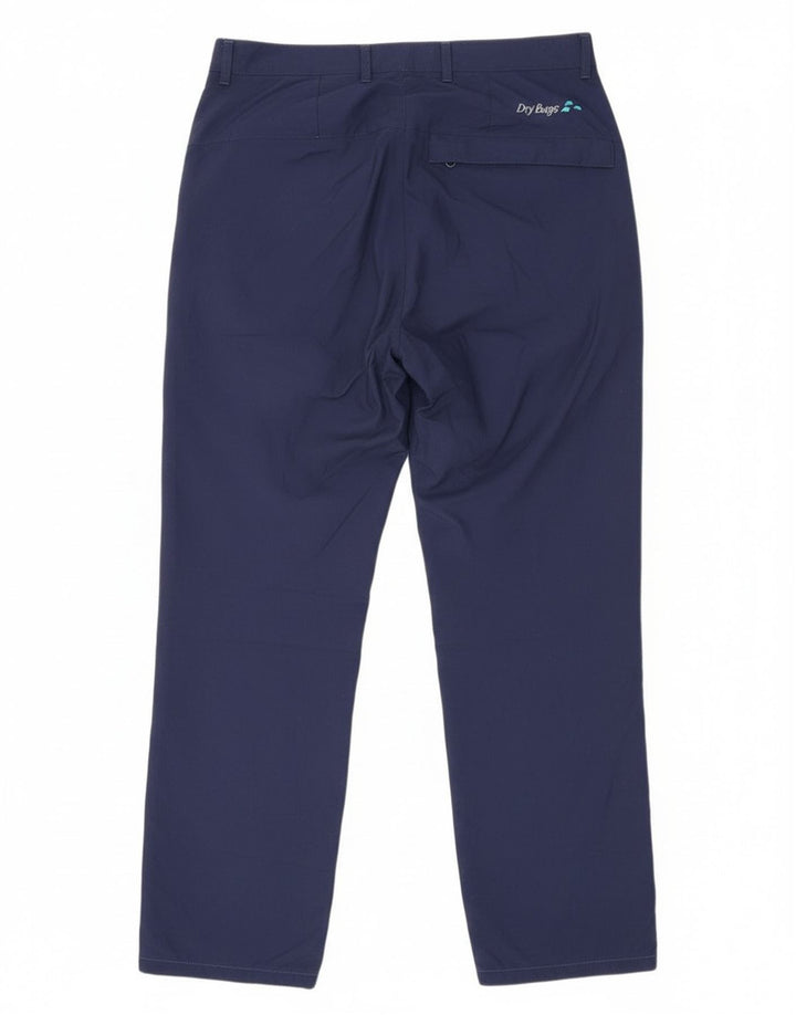 Pantaloni rohan pentru drumeții pentru bărbați W32 L29 poliamidă bleumarin