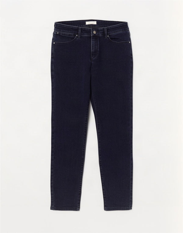 Blugi slim pentru femei Wrangler W28 L32 bumbac bleumarin