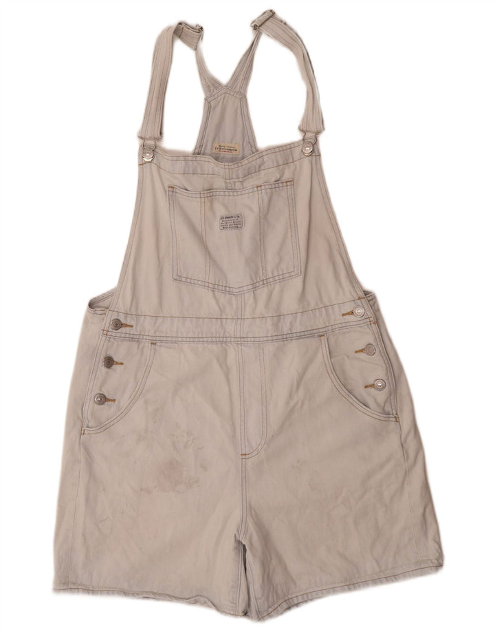 Pantaloni scurți din blugi Levi's pentru femei, mare W34, bumbac albastru
