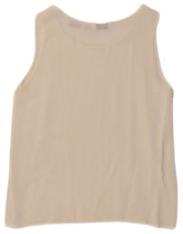 Bluză fără mâneci pentru femei Saint George UK 12 Medium Off White